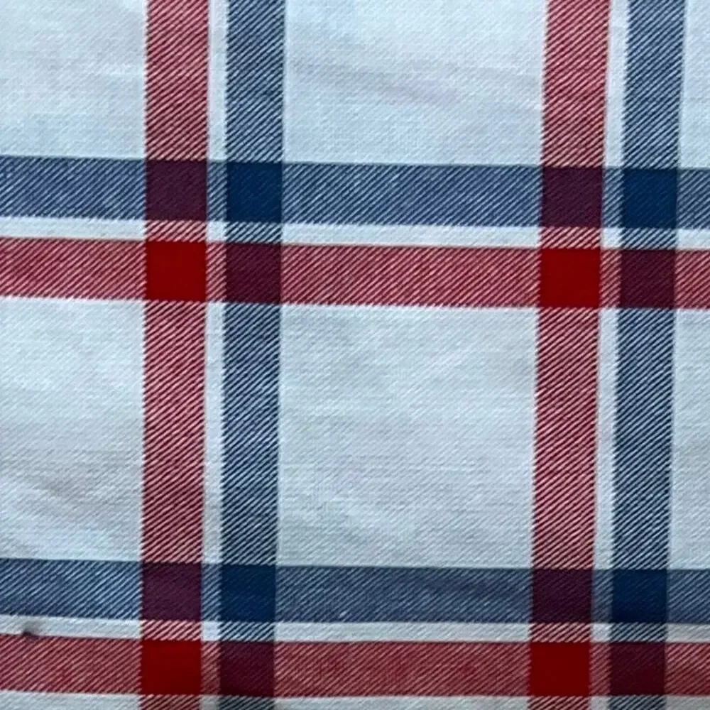 J. Crew Slim Fit Blue Check ludlow Dress Shirt career preppy business career XL